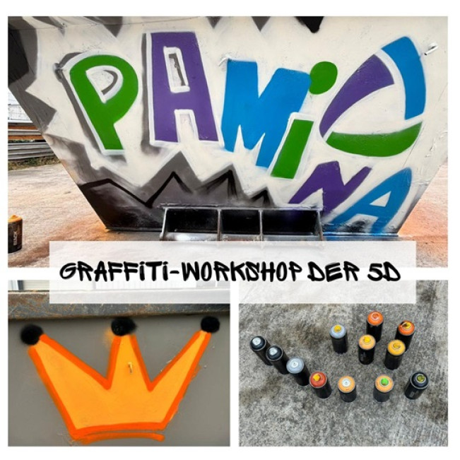 5D gewinnt Graffiti-Workshop