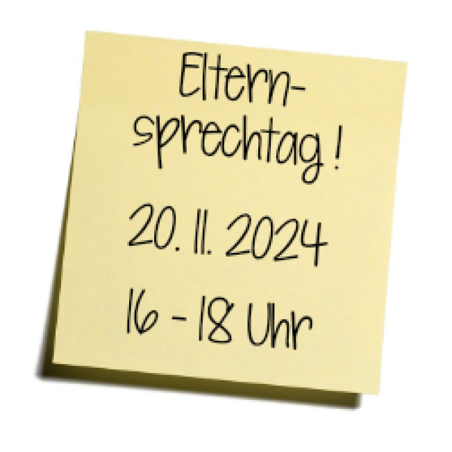 Elternsprechtag 20.11.2024