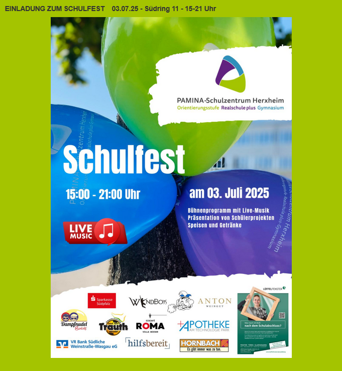 Schulfest