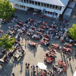 Ausklang des Schuljahres beim gemeinsamen Frühstück