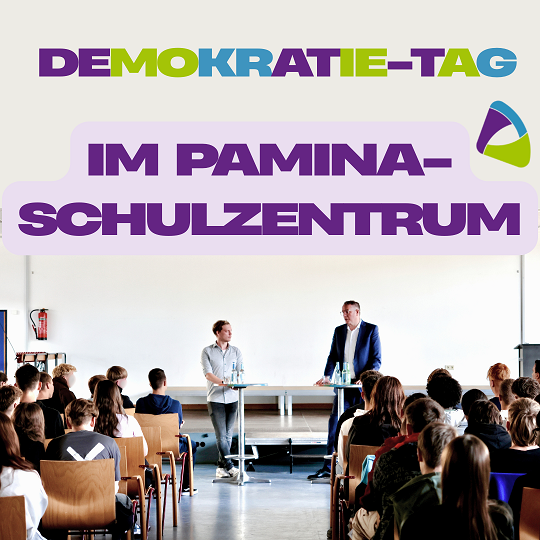 „Demokratie braucht Demokraten“: Demokratietag am Pamina-Schulzentrum